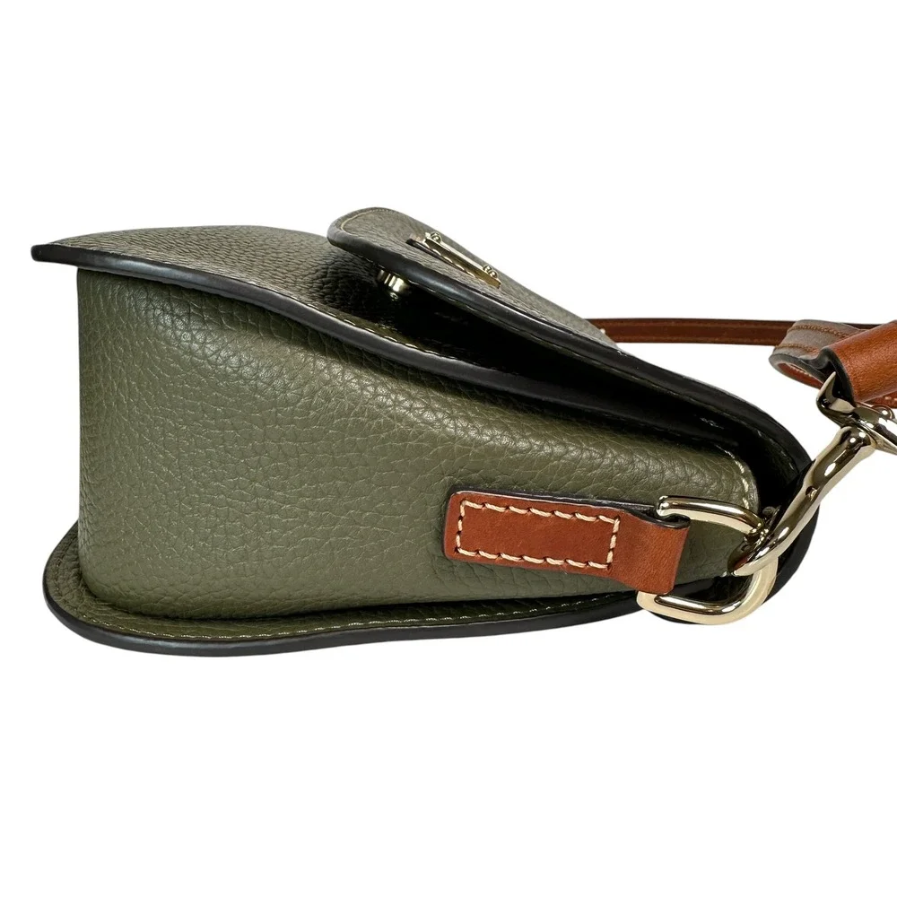 Dooney & Bourke Crossbody Bag Pebble Grain Small Kiley Olive Green OS Gorpcore